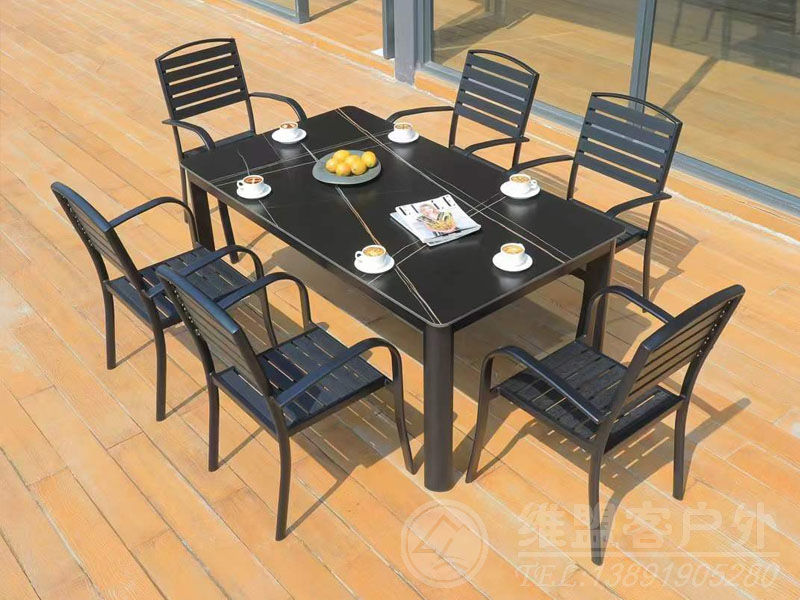 露臺(tái)會(huì)餐戶(hù)外家具 休閑桌椅
